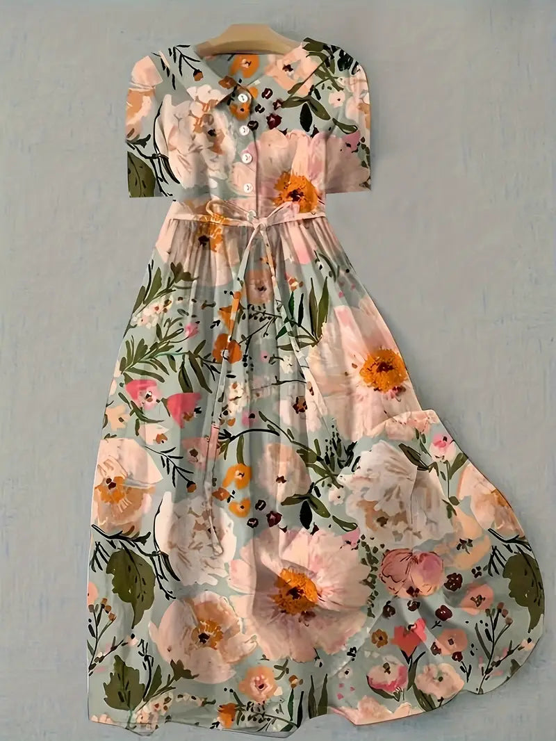 Marta | Robe Légère Fleurie Élégance Simple