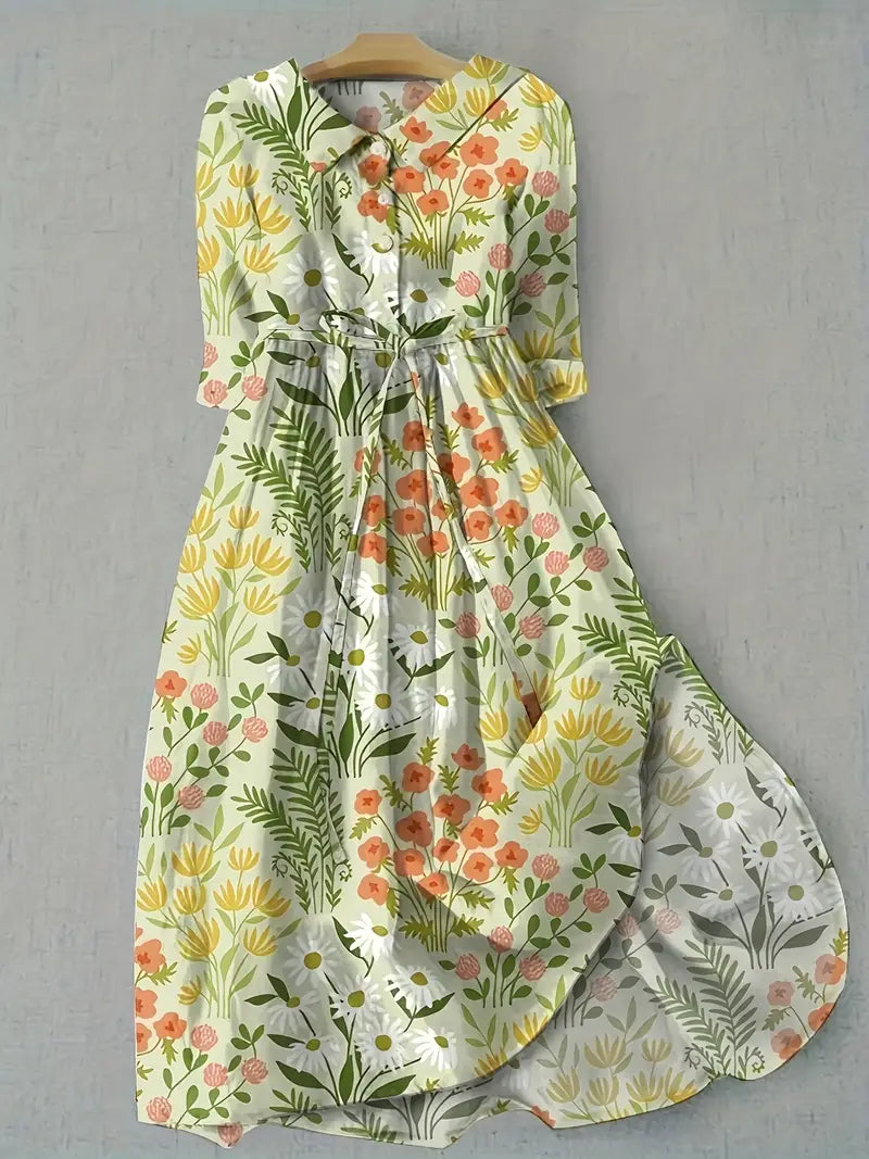 Valentina | Robe Légère Fleurie Multicolore